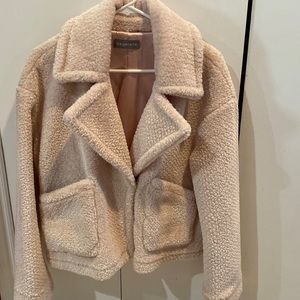 Bagatelle dressy bear jacket.  Size medium. Rose gold liner. Never worn.